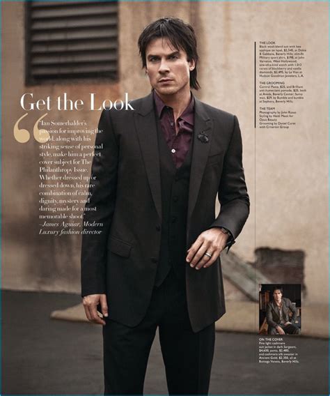 Ian Somerhalder Covers Modern Luxury Angeleno, Talks Charity